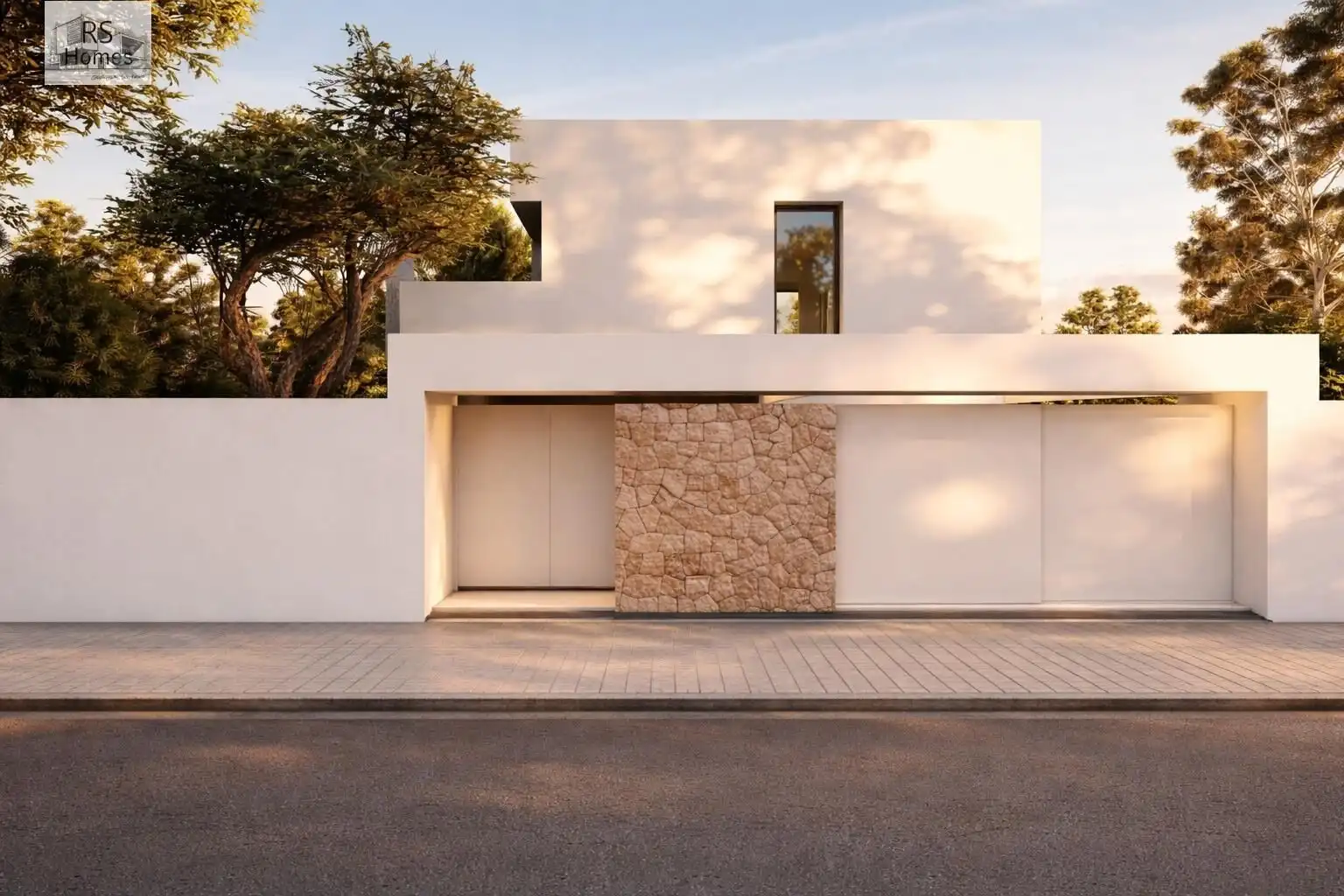 Vista exterior de Casa o xalet en venda en Riba-roja de Túria amb Aire condicionat, Jardí privat i Terrassa