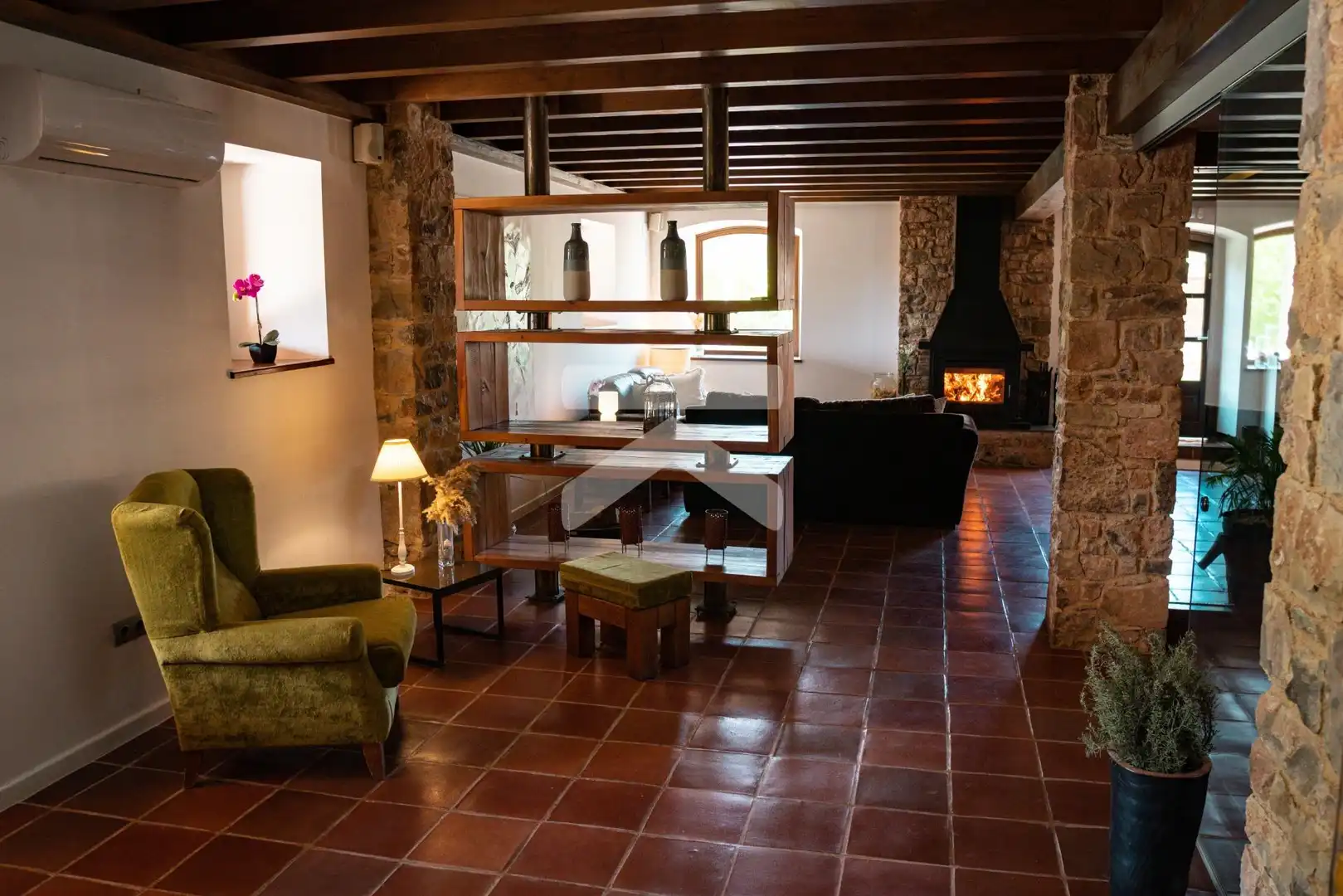 Sala de estar de Casa o chalet en venta en Colldejou con Aire acondicionado, Calefacción y Jardín privado