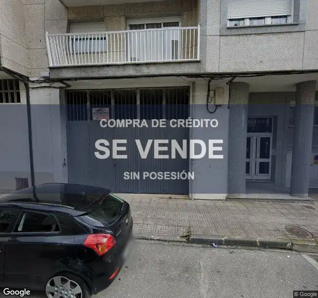 Vista exterior de Piso en venta en Sarria