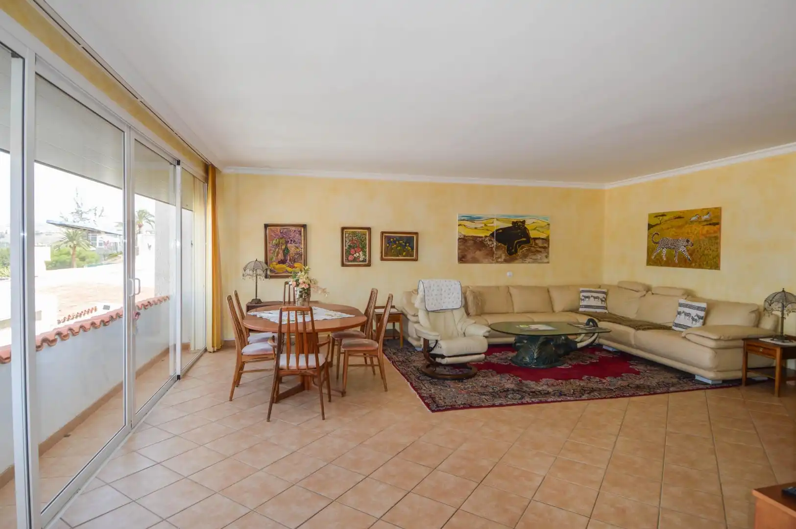 Living room of Houses for sale in San Bartolomé de Tirajana  with Air Conditioner and Terrace