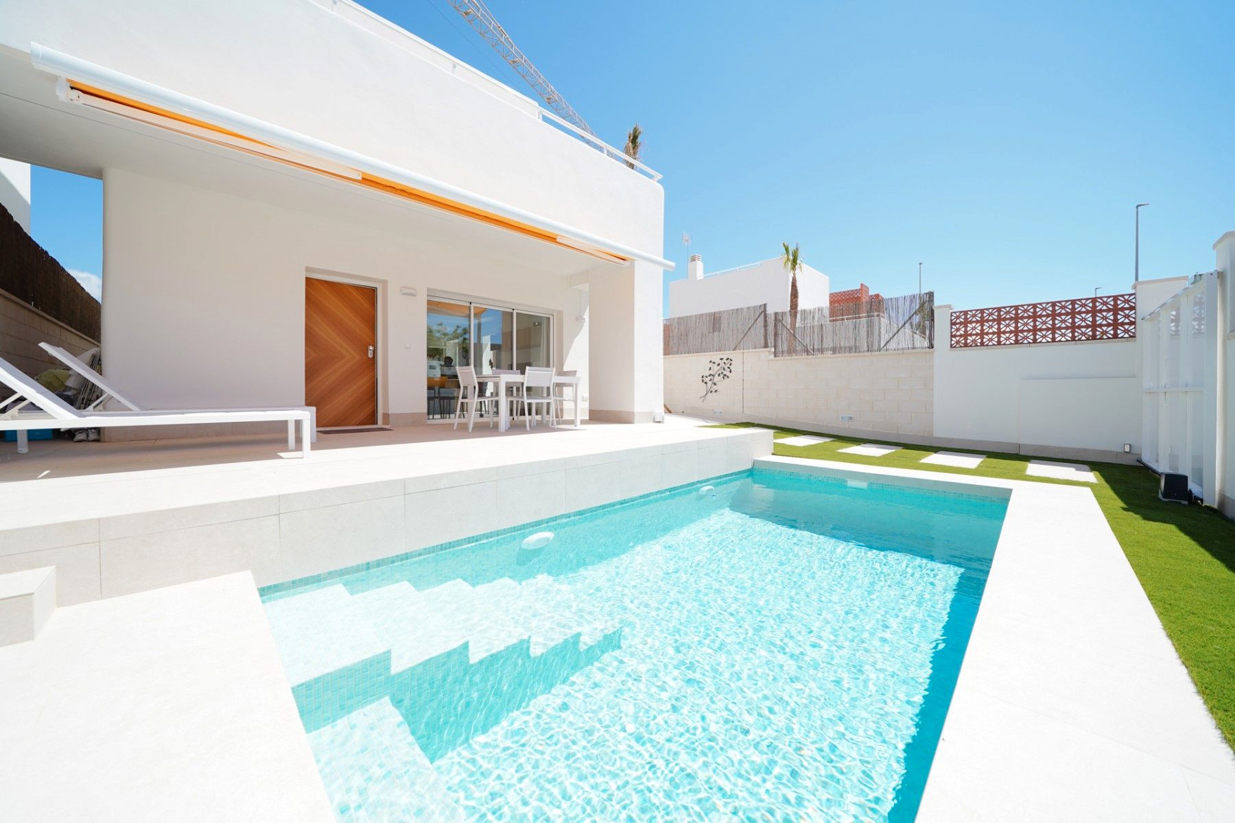 Swimming pool of House or chalet for rent in Pilar de la Horadada  with Swimming Pool