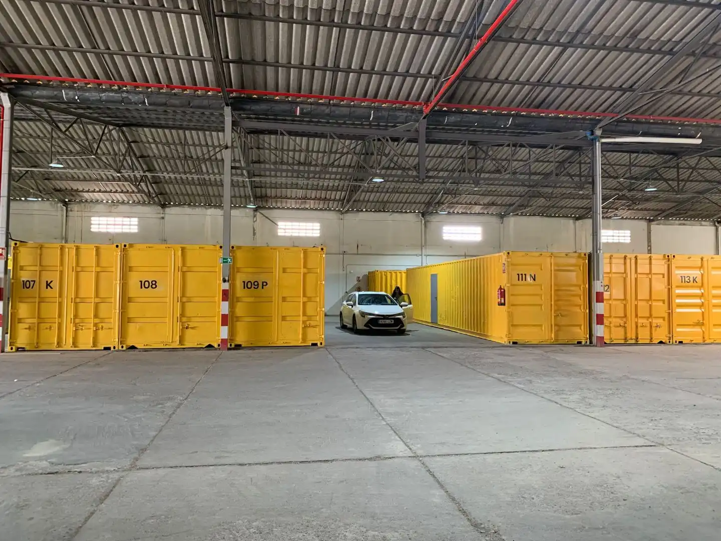 Aparcament de Traster de lloguer en Málaga amb Alarma