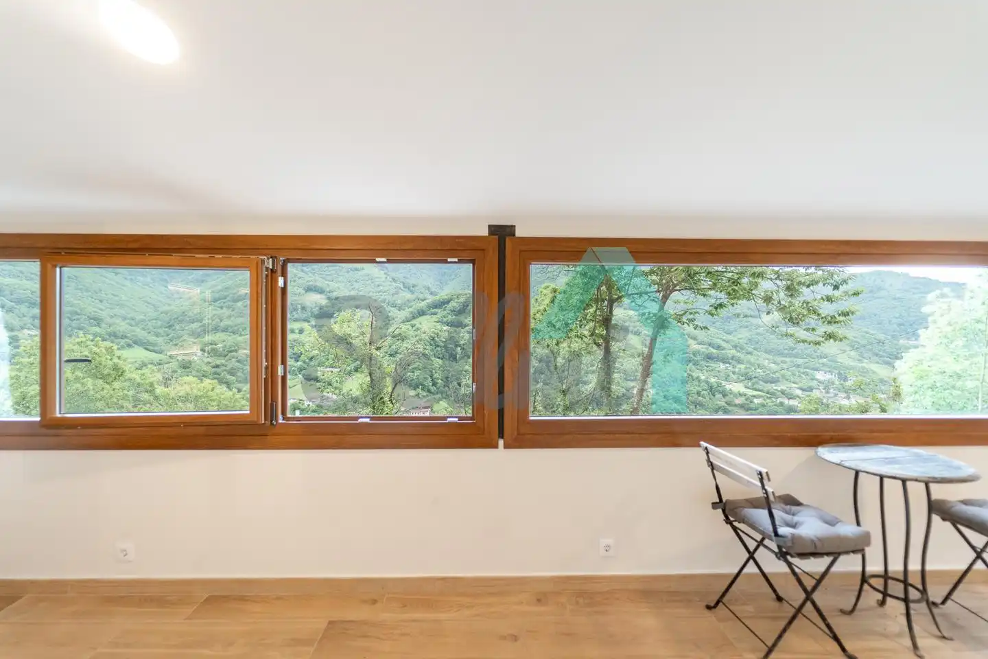 Balcony of Houses for rent in Mieres (Asturias)  with Heating, Private garden and Parquet flooring