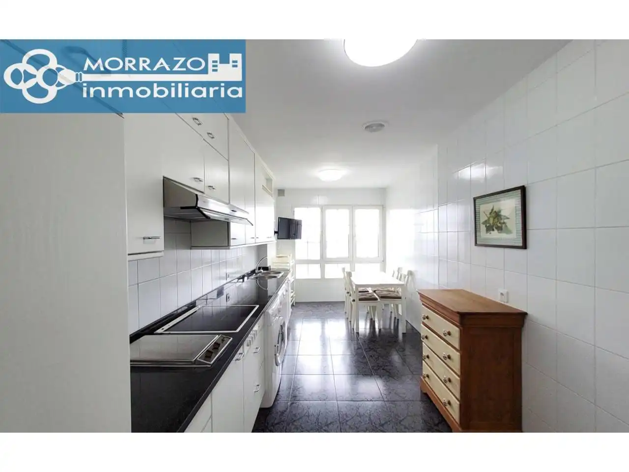 Kitchen of Flat for rent in Bueu  with Heating, Parquet flooring and Furnished
