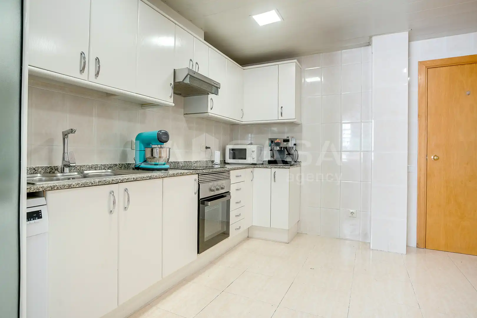 Küche von Wohnung zum Verkauf in Mollet del Vallès mit Klimaanlage, Heizung und Balkon