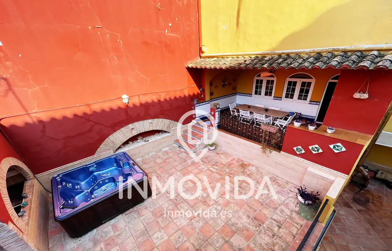 Terrace of Houses for sale in Xàtiva  with Air Conditioner, Terrace and Furnished