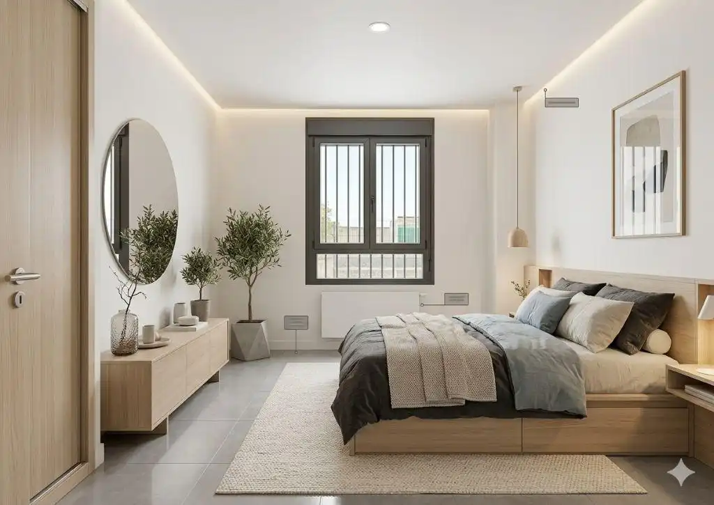 Habitación de Casa o chalet en venta en Torrelavega  con Calefacción, Terraza y Trastero