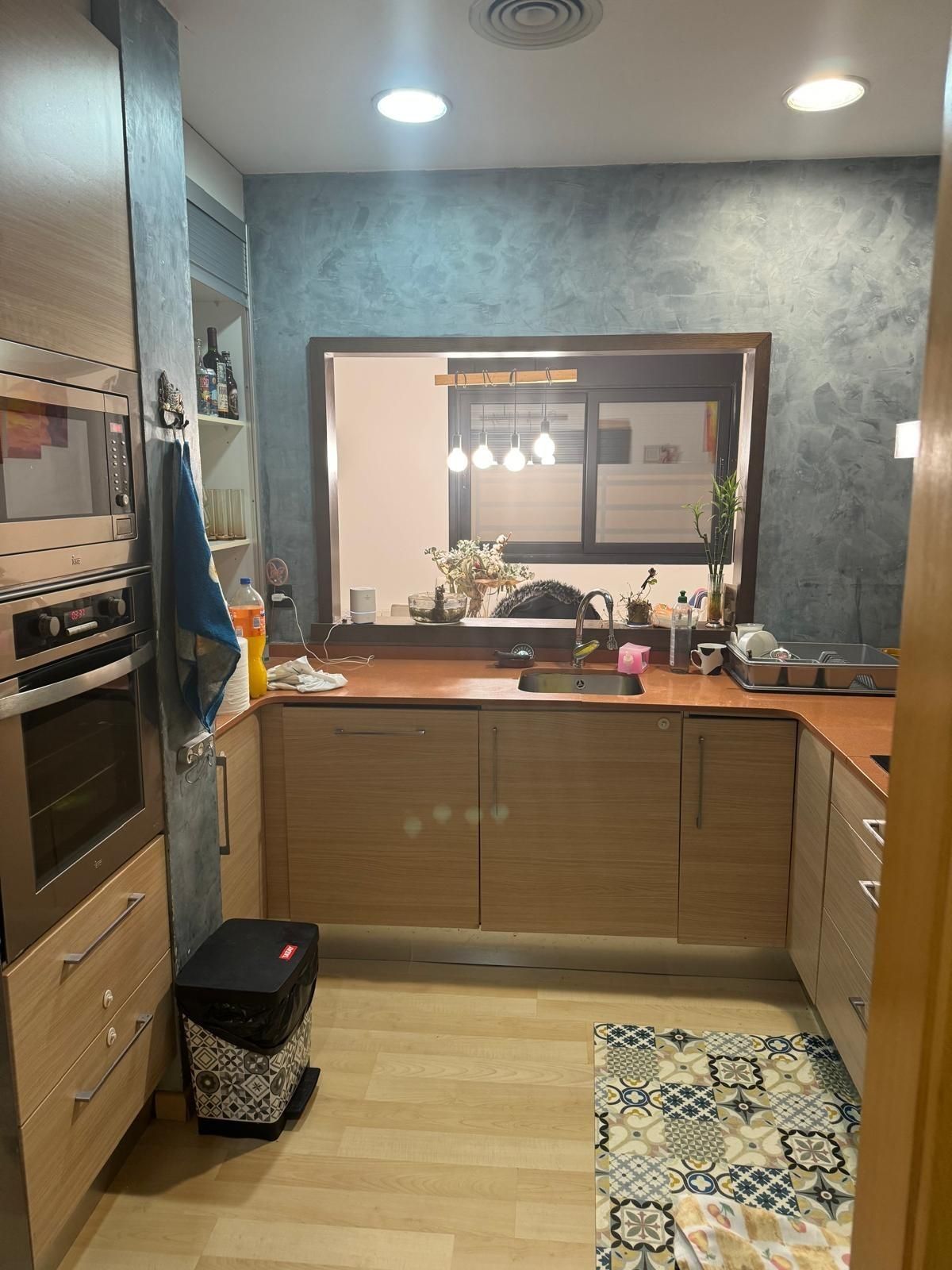 Kitchen of Planta baja for sale in Badalona  with Air Conditioner, Heating and Terrace