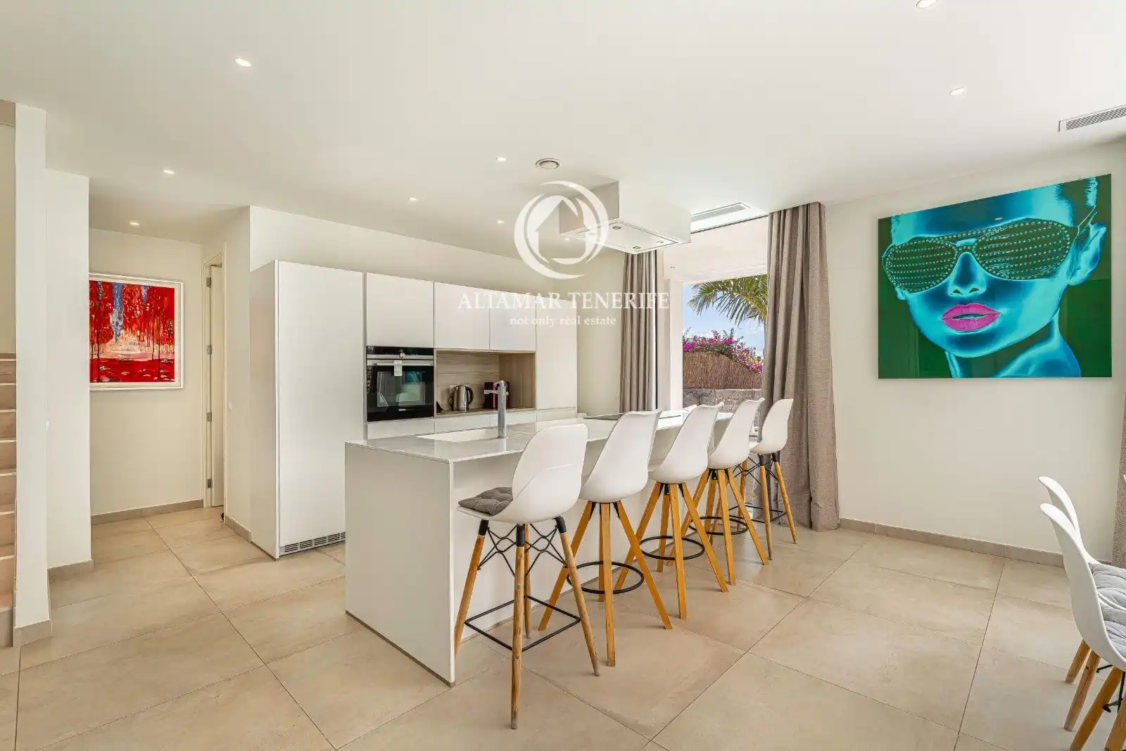 Cocina de Casa o chalet en venta en Guía de Isora con Aire acondicionado, Terraza y Trastero