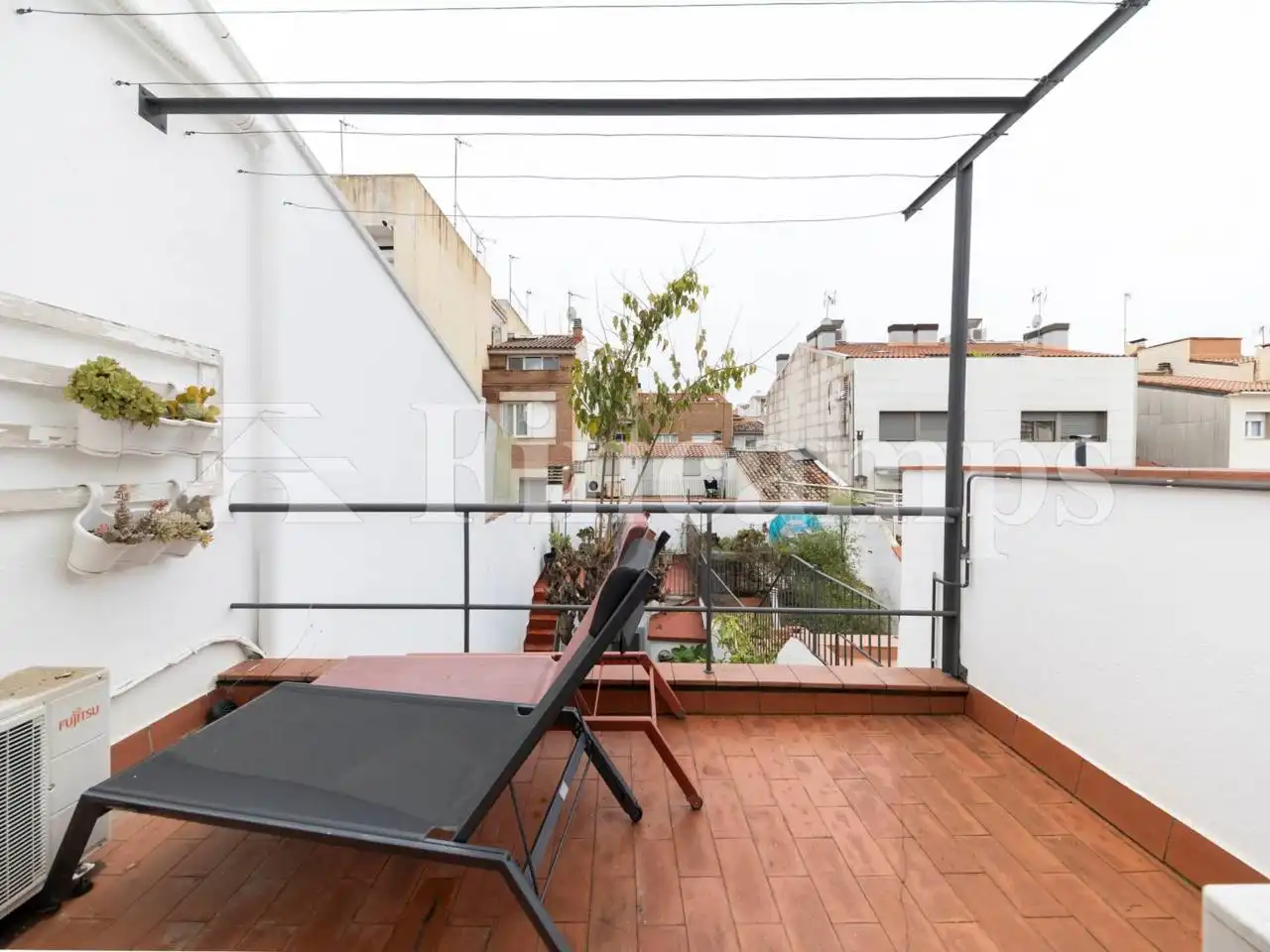 Terraza de Casa o chalet en venta en Sabadell con Aire acondicionado, Calefacción y Jardín privado
