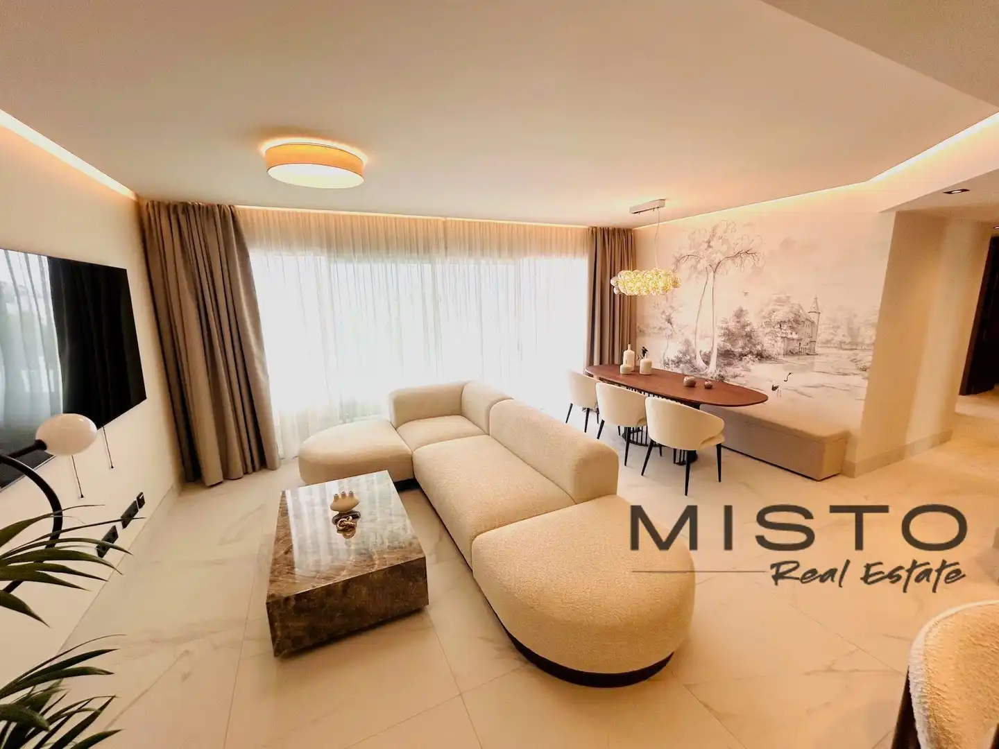 Living room of Flat for sale in San Pedro de Alcántara