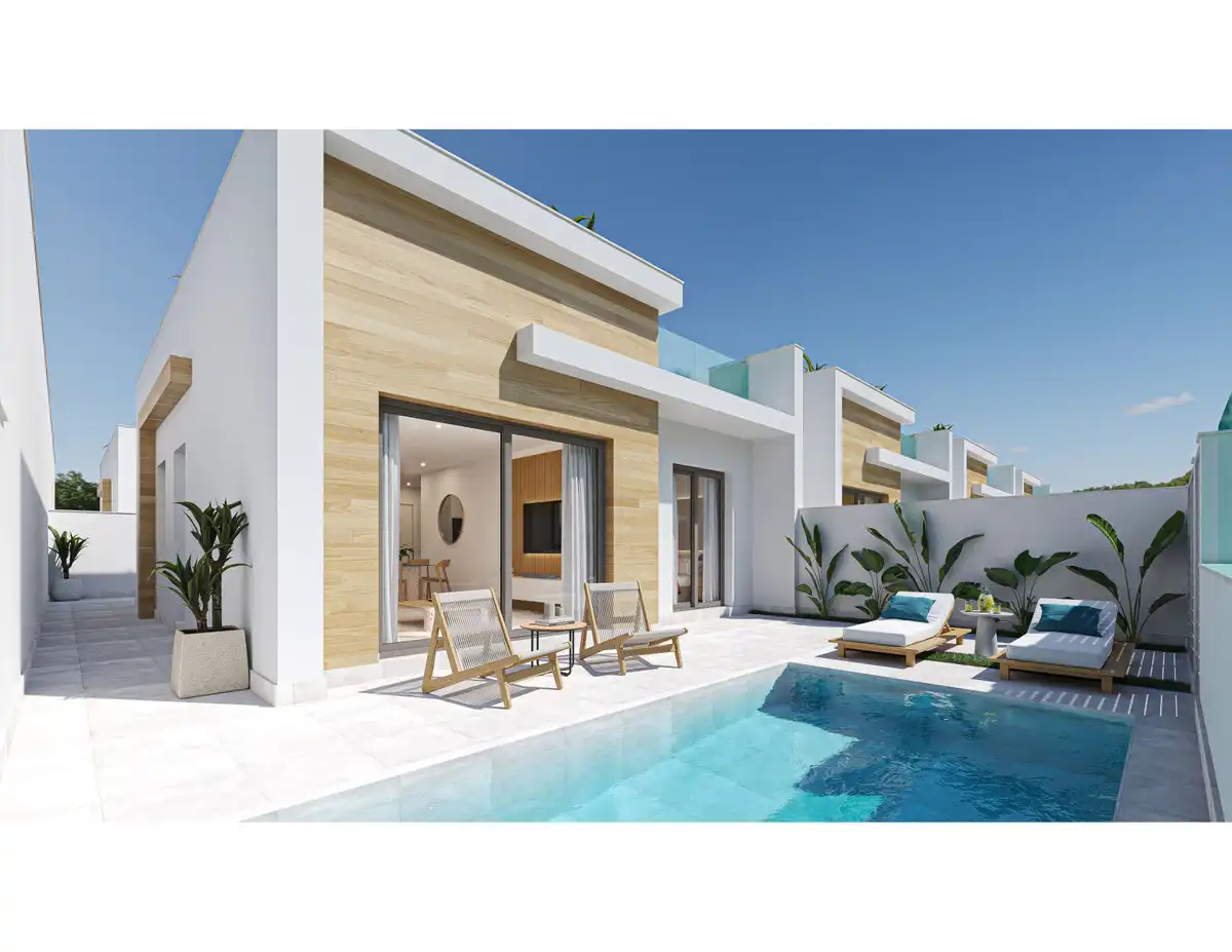 Piscina de Casa o chalet en venta en Torre-Pacheco