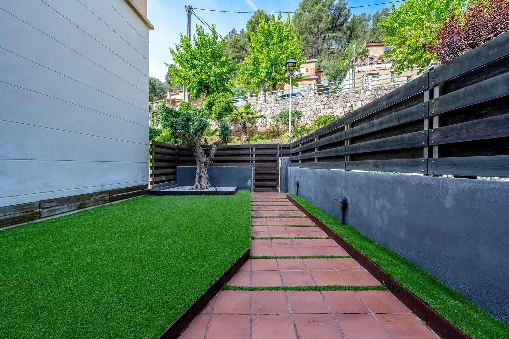 Terraza de Casa o chalet en venta en Vallirana con Aire acondicionado, Calefacción y Jardín privado