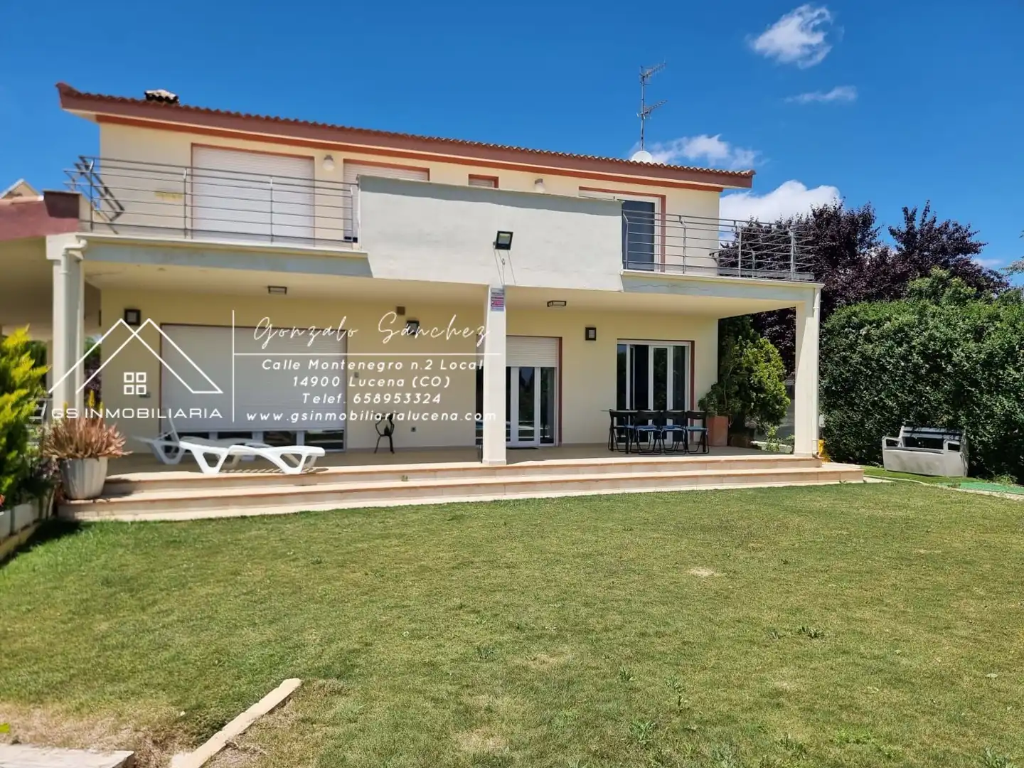Garten von Country house zur Miete in Lucena mit Klimaanlage, Schwimmbad und Möbliert