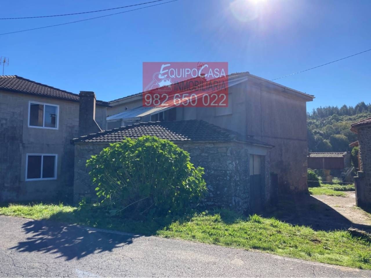 Exterior view of Single-family semi-detached for sale in O Corgo    with Heating, Private garden and Parquet flooring