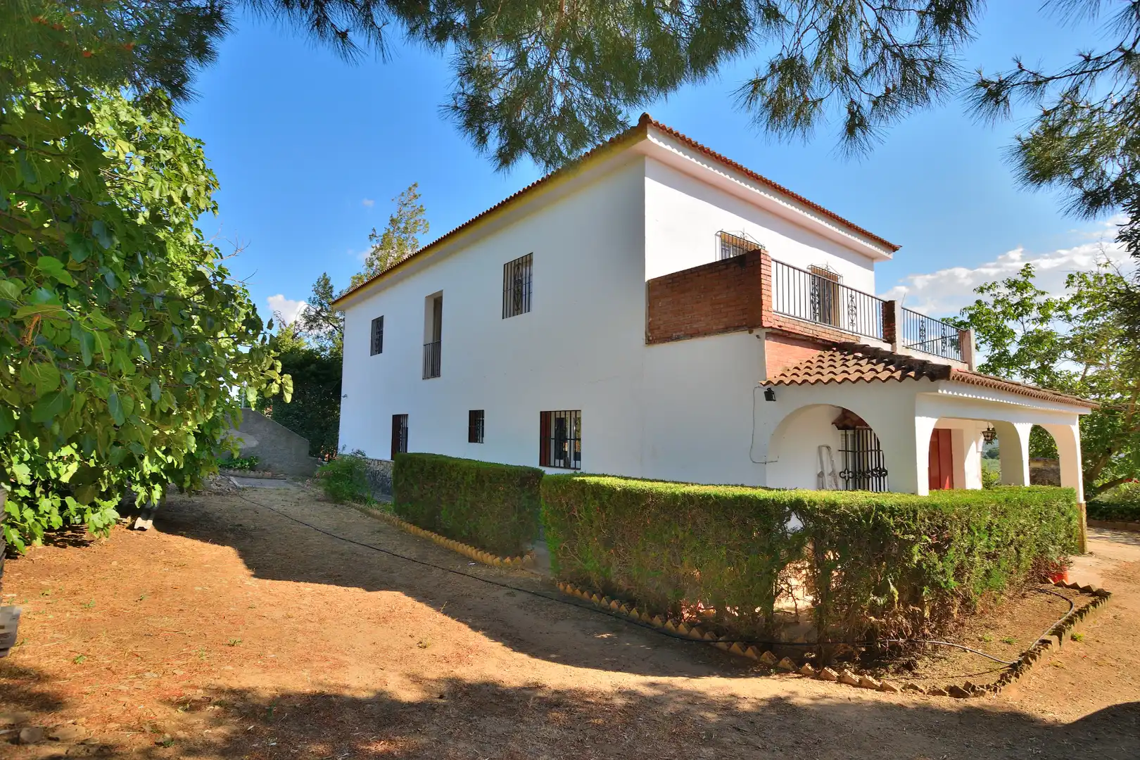Vista exterior de Finca rústica en venta en Setenil de las Bodegas con Jardín privado, Terraza y Trastero