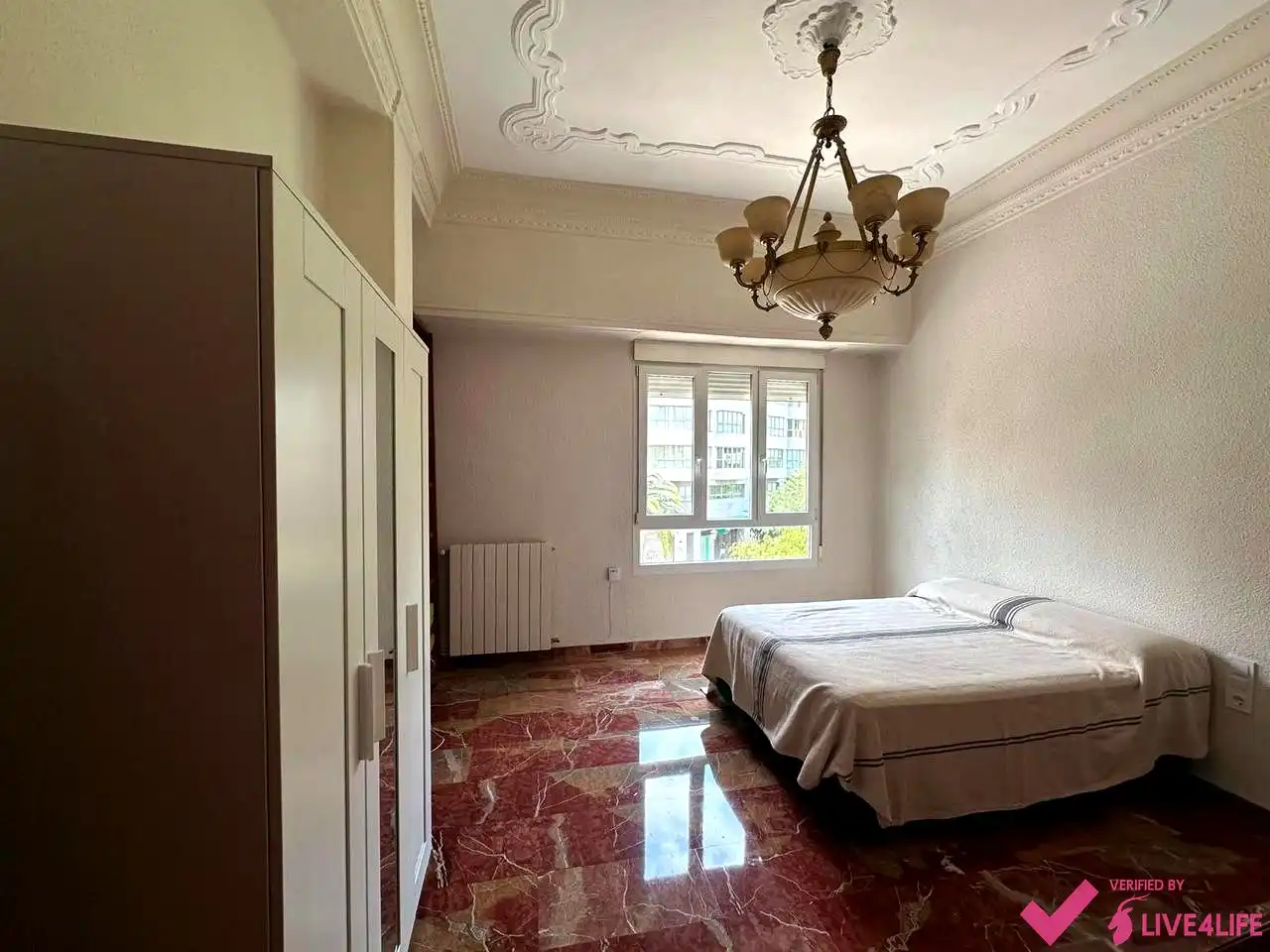 Bedroom of Flat for rent in Valencia  with Furnished