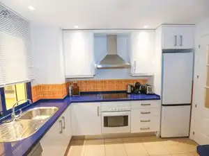 Kitchen of Flat for rent in Almuñécar  with Air Conditioner, Terrace and Furnished