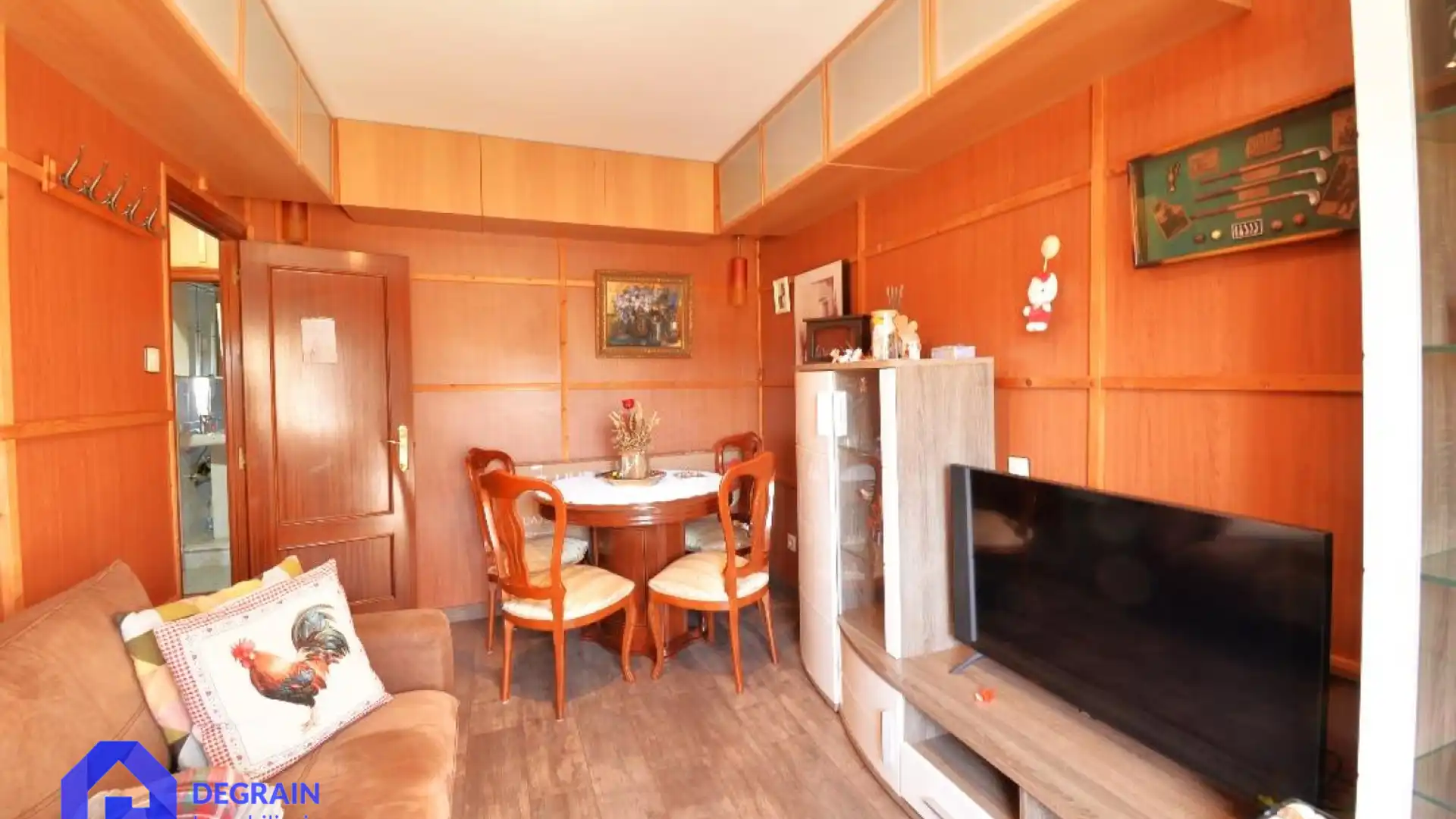 Sala de estar de Piso en venta en Oviedo  con Calefacción