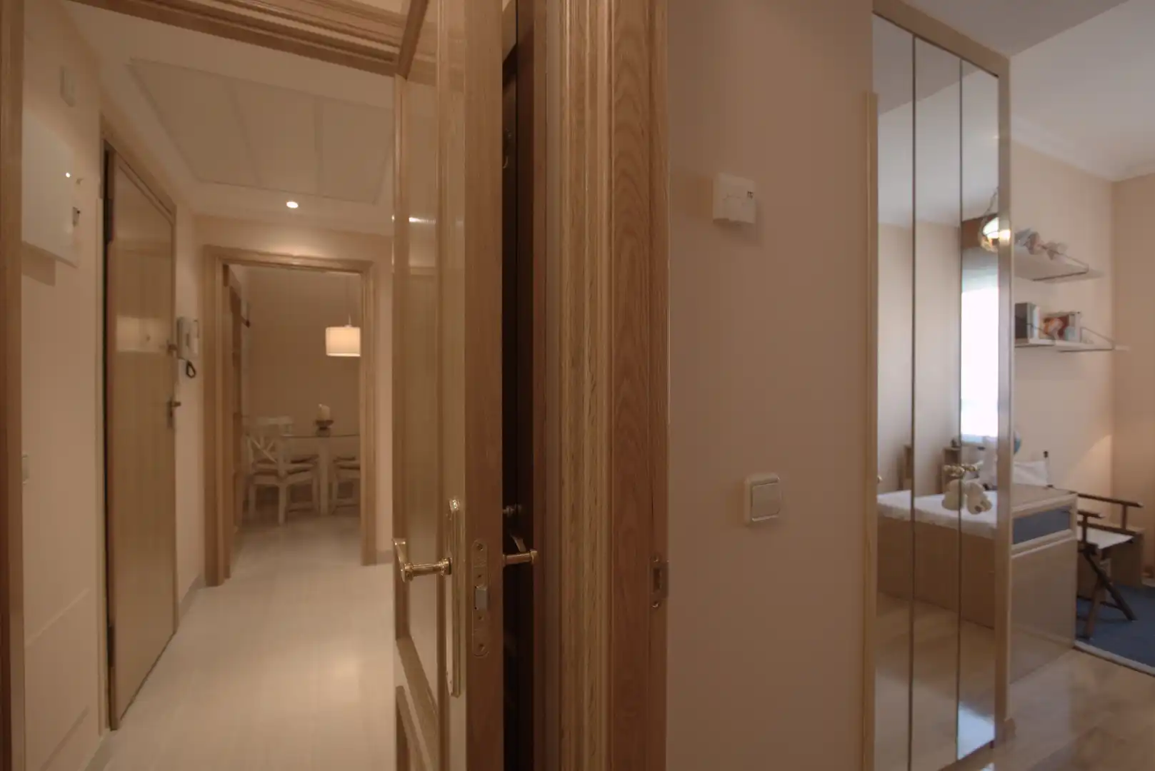 Flat for rent in Madrid  with Air Conditioner, Private garden and Storage room