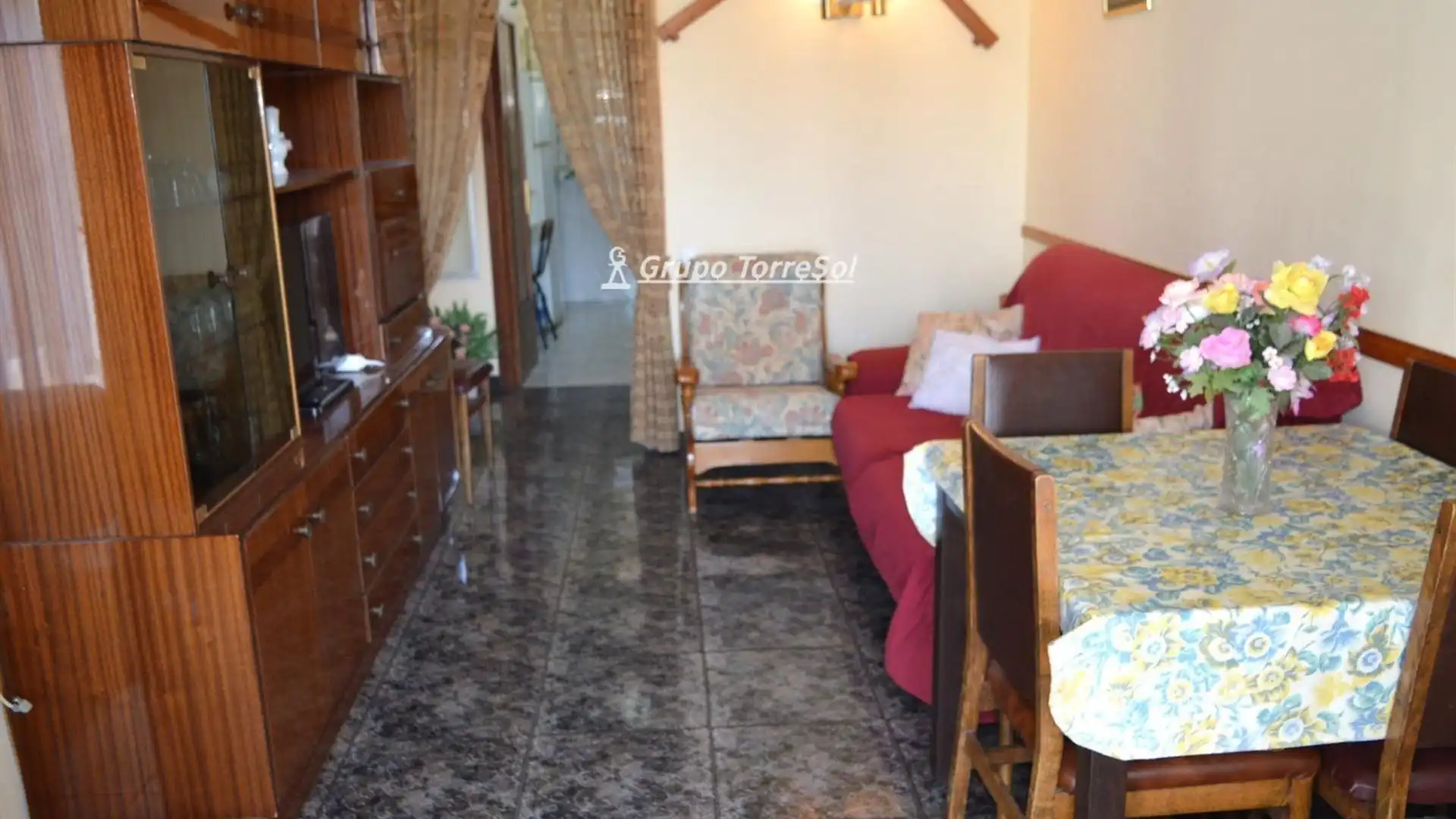 Sala de estar de Ático en venta en Cunit con Terraza