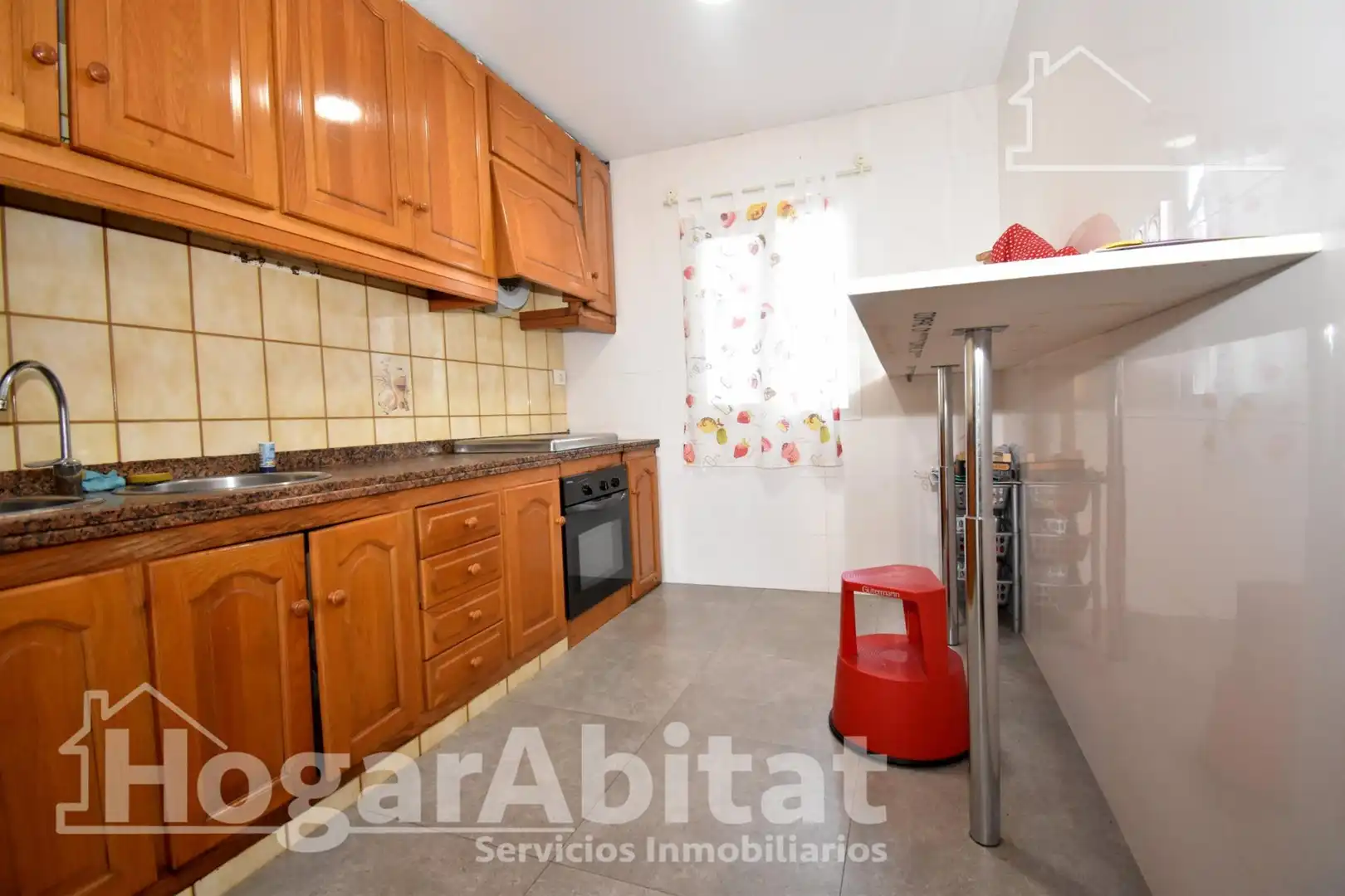 Cuina de Pis en venda en Castellón de la Plana / Castelló de la Plana amb Aire condicionat i Terrassa