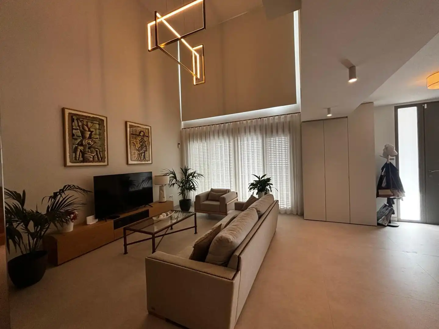 Sala de estar de Casa o chalet en venta en Moncofa con Aire acondicionado, Calefacción y Terraza