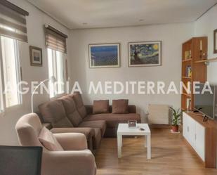 Living room of Flat to rent in  Valencia Capital  with Air Conditioner, Heating and Terrace