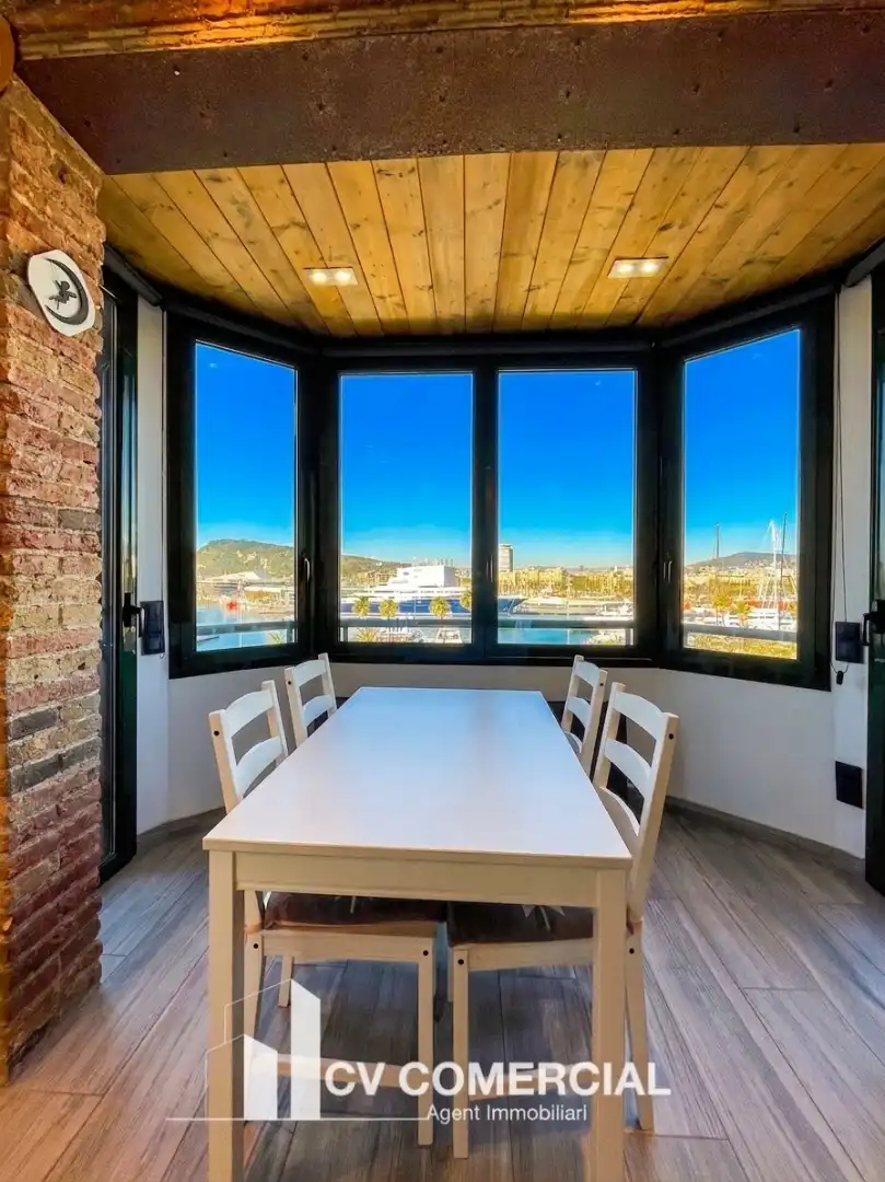 Dining room of Flat for sale in Barcelona  with Air Conditioner, Heating and Parquet flooring