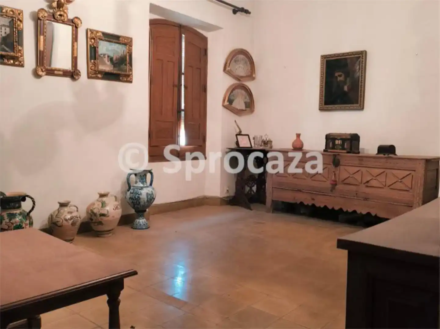 Sala de estar de Casa adosada en venta en Lagartera