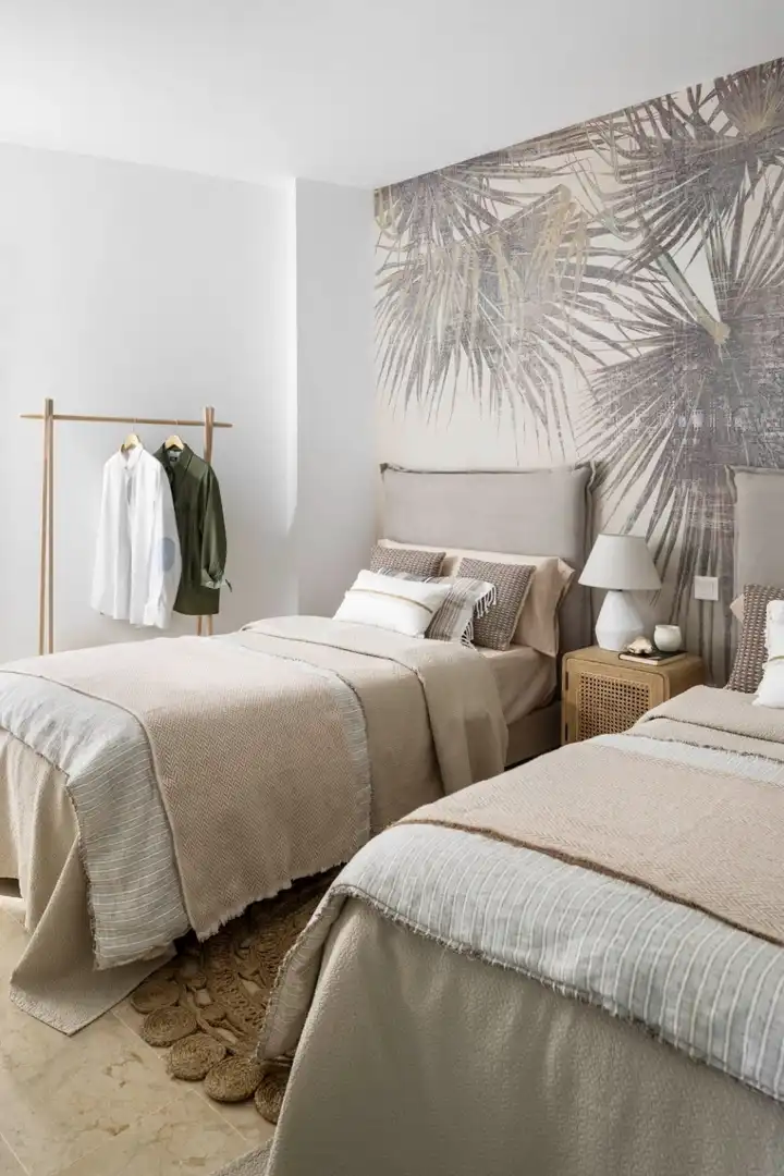 Dormitori de Apartament en venda en Manilva amb Aire condicionat, Jardí privat i Terrassa