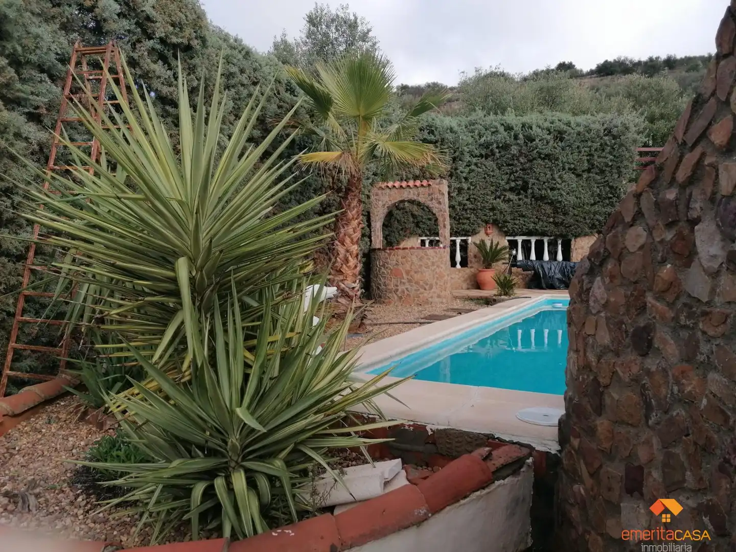 Casa rústica amb piscina en venda a Alange, imagen 5