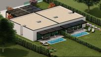 Piscina de Casa adosada en venda en Matadepera amb Jardí privat i Piscina