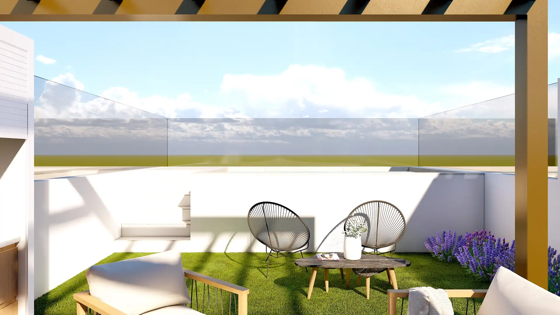 Terraza de Casa o chalet en venta en San Pedro del Pinatar con Aire acondicionado, Calefacción y Terraza
