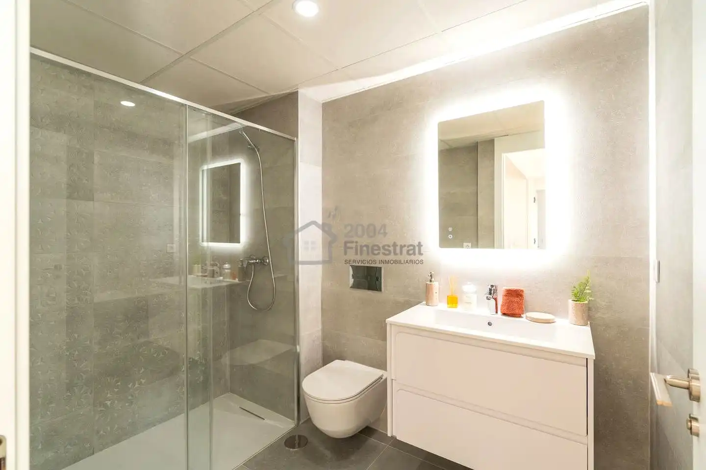 Baño de Casa adosada en venta en La Nucia con Aire acondicionado, Jardín privado y Terraza