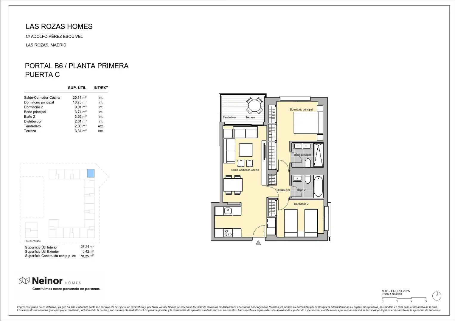 Piso en venta en ADOLFO PEREZ ESQUIVEL
