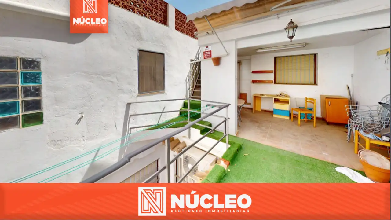Terraza de Casa o chalet en venta en Alicante / Alacant con Aire acondicionado, Parquet y Terraza