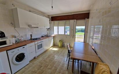 Kitchen of Flat for sale in Boiro  with Parquet flooring, Storage room and Furnished