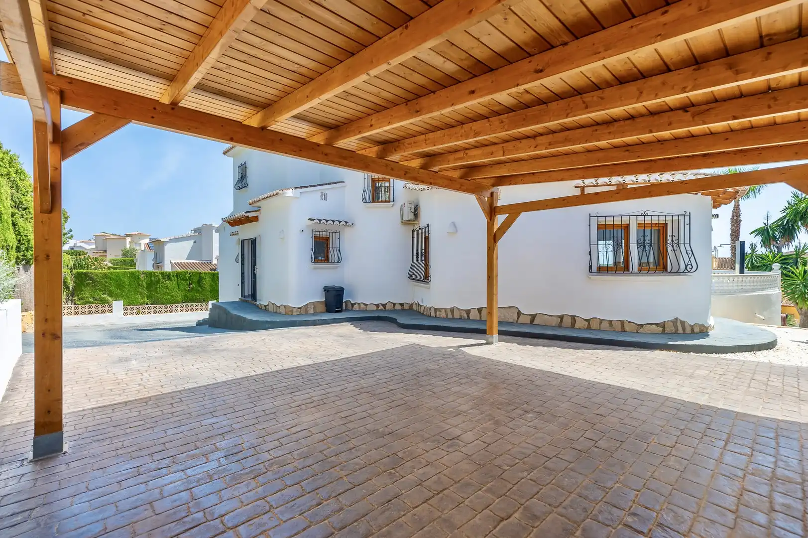 Terrasse von Haus oder Chalet zum Verkauf in Moraira