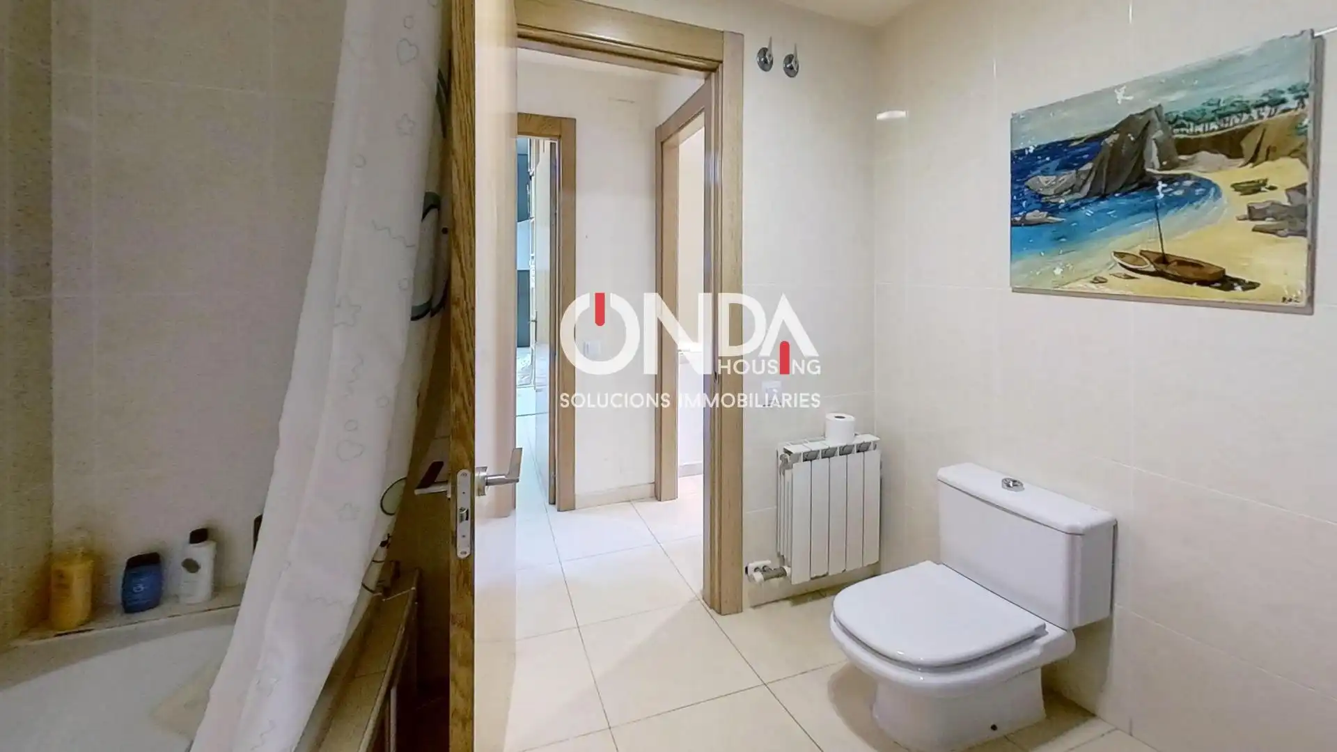 Bany de Dúplex en venda en Salàs de Pallars amb Calefacció, Parquet i Terrassa