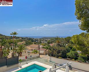 Vista exterior de Casa o xalet de lloguer en Altea amb Aire condicionat, Jardí privat i Parquet