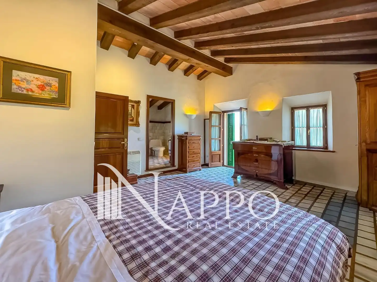 Bedroom of Houses for sale in Sóller  with Air Conditioner, Storage room and Swimming Pool