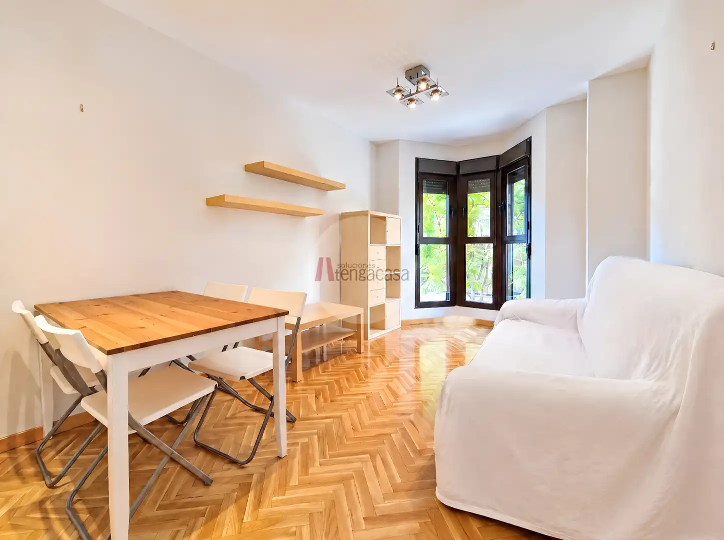 Schlafzimmer von Wohnungen zur Miete in Barrio de Salamanca