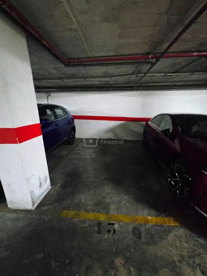 Parking of Flat for sale in Benidorm  with Air Conditioner, Terrace and Furnished