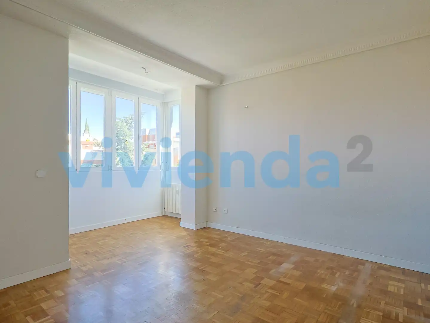 Sala d'estar de Pis en venda en Madrid amb Calefacció, Terrassa i Piscina