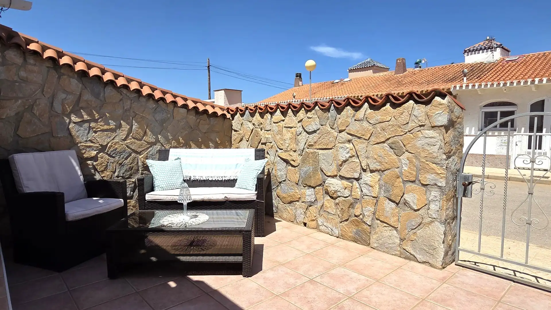Terrace of Detached homes for sale in Cartagena  with Air Conditioner, Terrace and Furnished