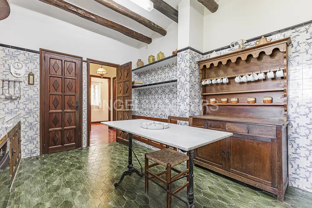 Kitchen of Country homes for sale in Aiguamúrcia  with Heating, Private garden and Balcony