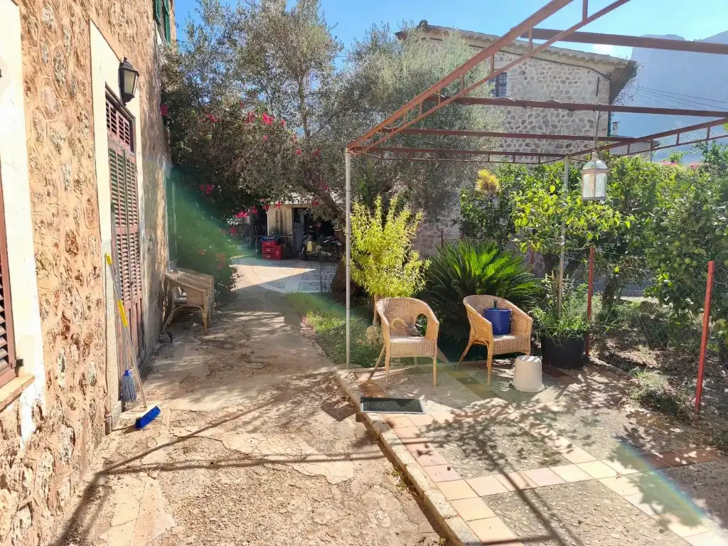 Jardí de Finca rústica en venda en Sóller amb Jardí privat, Terrassa i Moblat