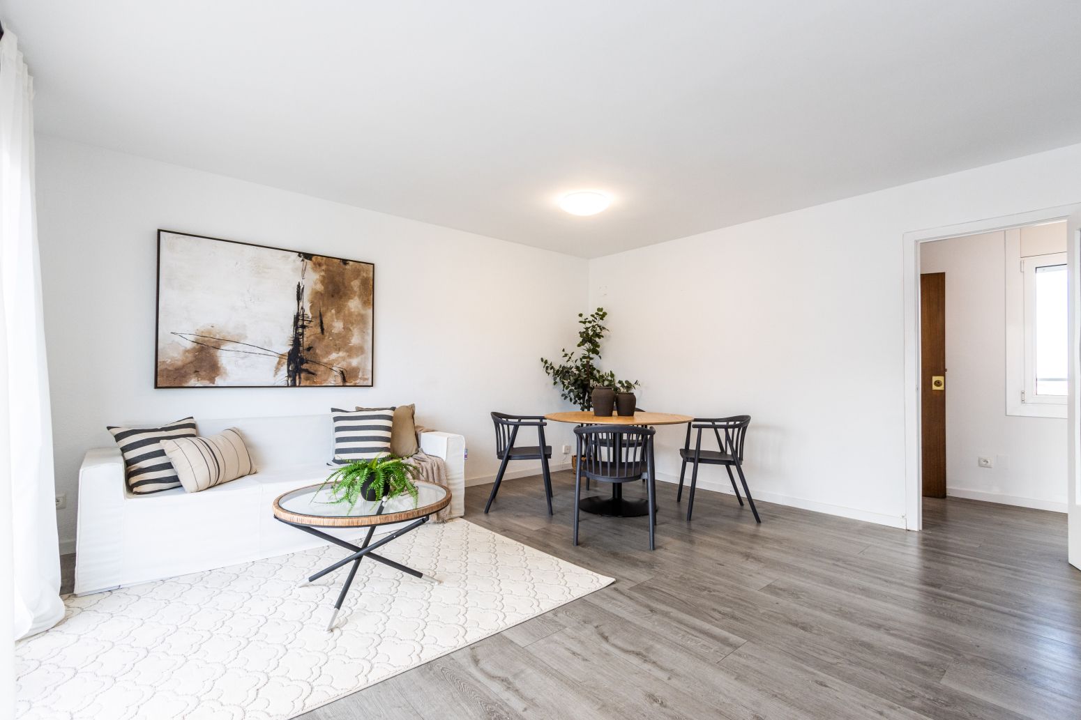 Living room of Flat for sale in Terrassa  with Heating and Balcony