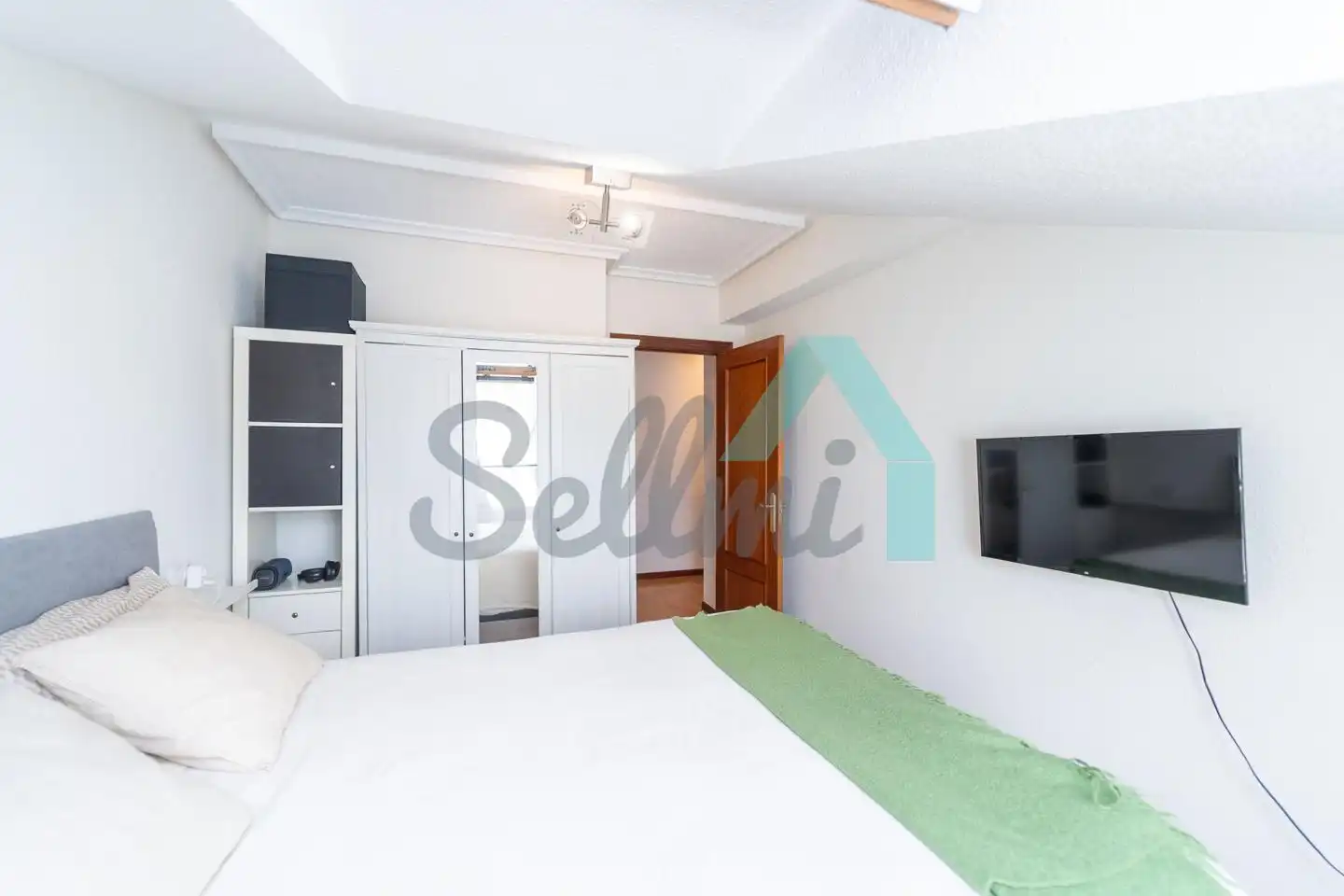 Schlafzimmer von Wohnung zur Miete in Llanera mit Heizung, Parkett und Möbliert